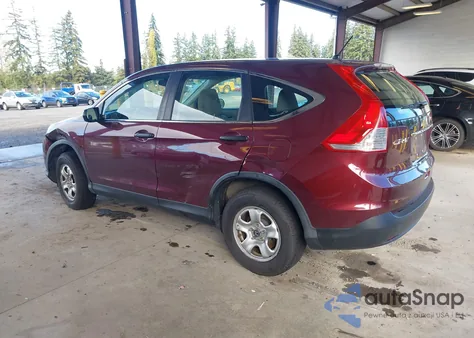 2013 Honda Cr-V Lx z USA, uszkodzony, nr VIN 5J6RM4H35DL032006